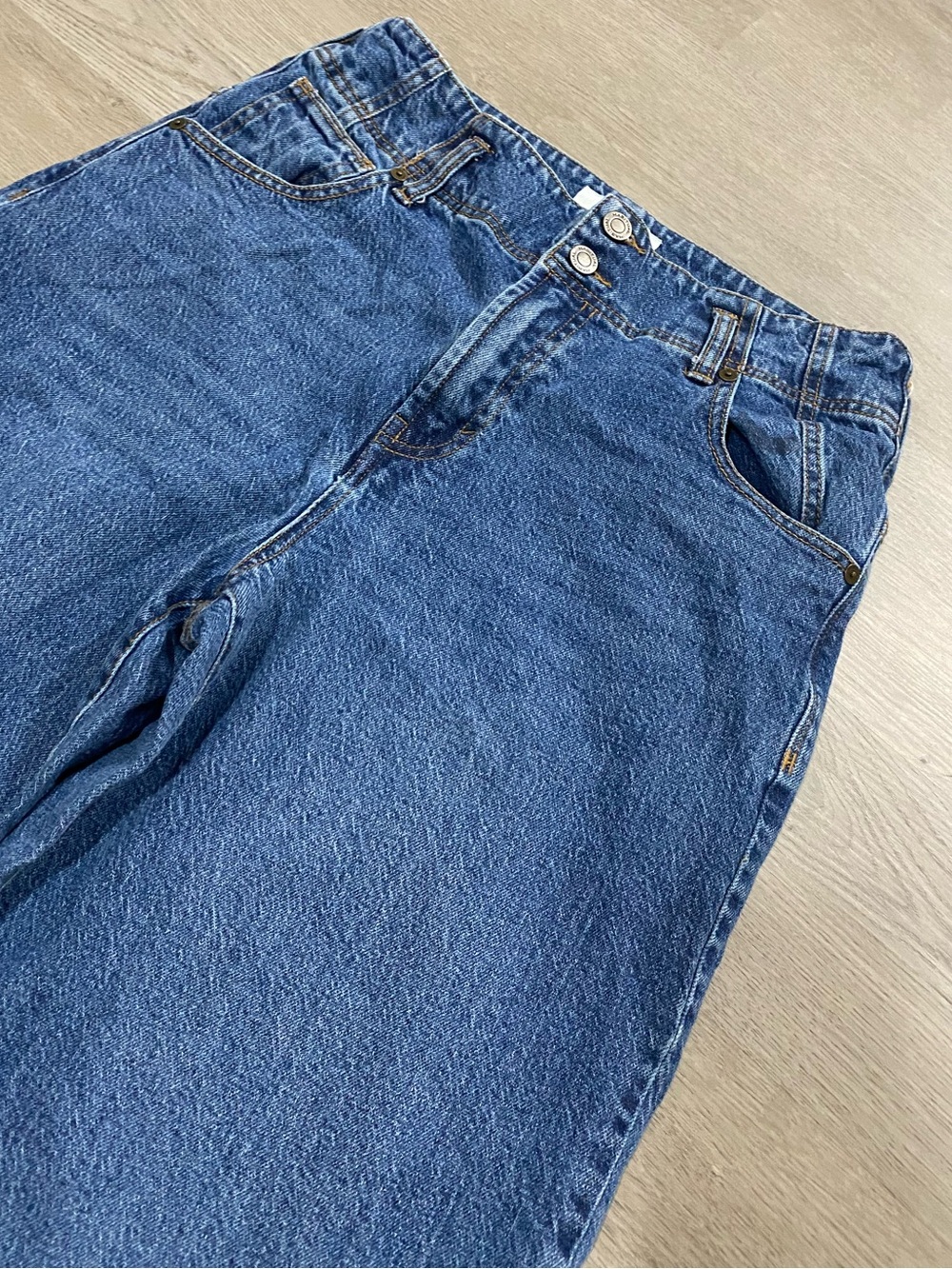 Habitual Easton High Rise Wide Leg Jeans | Medium Wash Blue | Size 8/29 - Picture 4 of 11